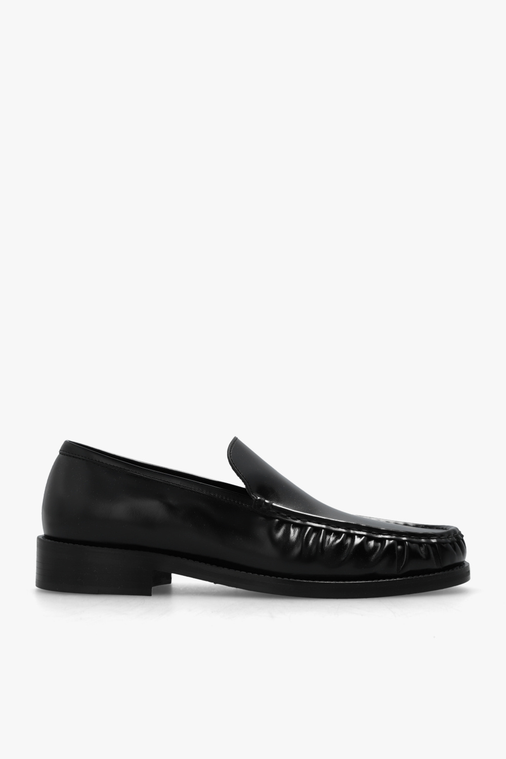 Black Leather loafers Acne Studios - GenesinlifeShops Canada